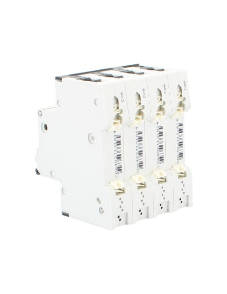 Disjoncteur Siemens 5SY34067 4P 6A 4,5K à courbe en C, 4 modules